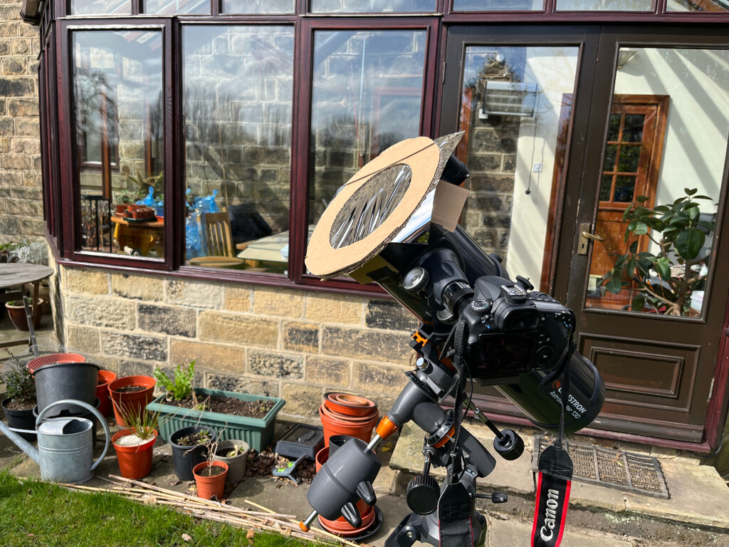 Sun Filter and Telescope